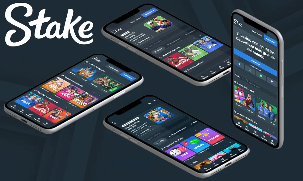 ¿Cómo descargar la aplicación móvil Stake?