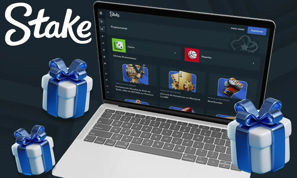 Información sobre bonificaciones y promociones en Stake