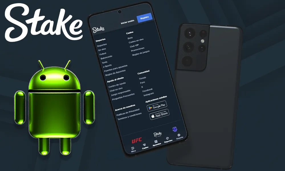 Descargar la aplicación móvil Stake para Android